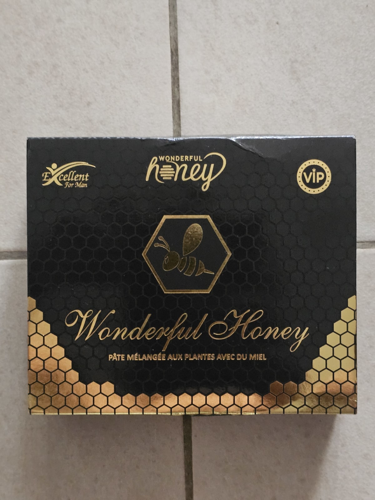 Wonderful Honey - pâte au miel et plantes, boîte VIP
