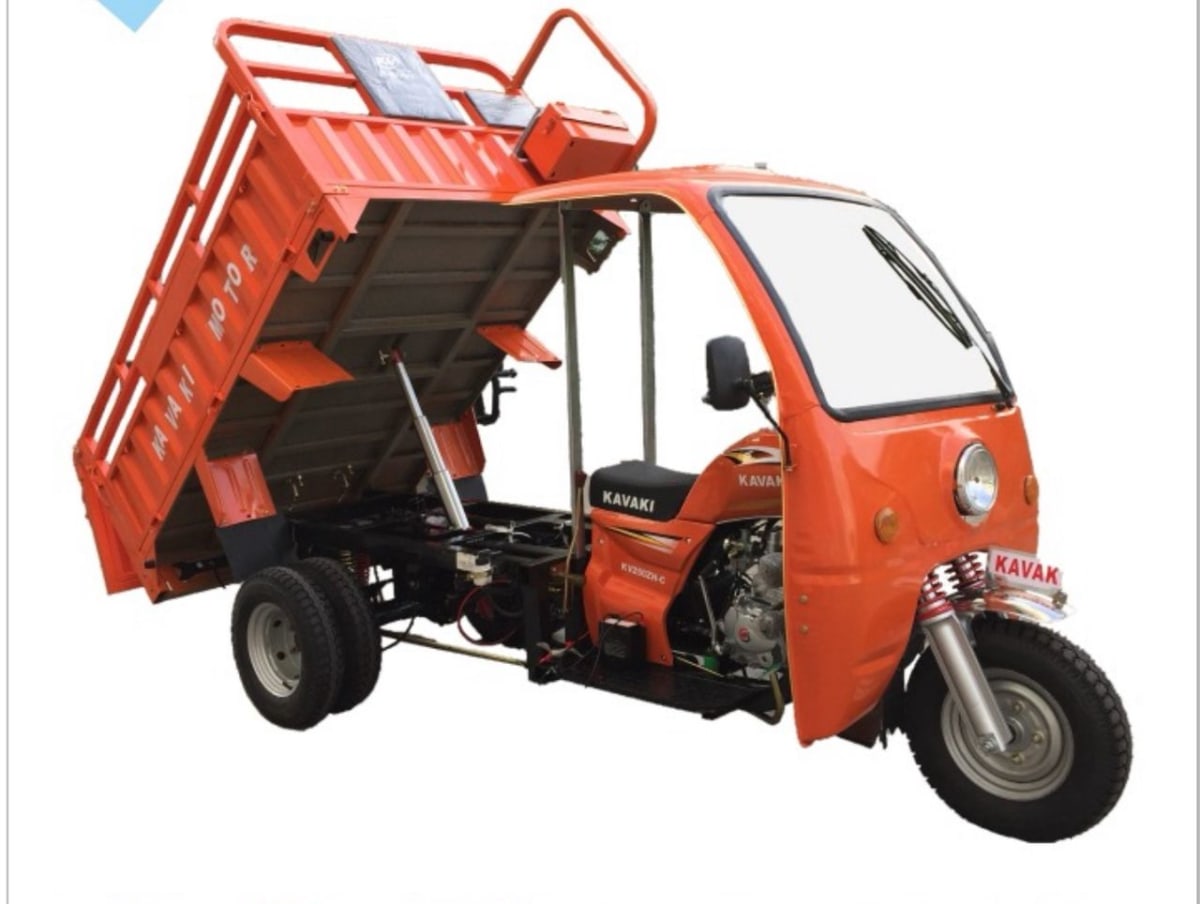 Tricycle utilitaire Kavaki avec benne basculante