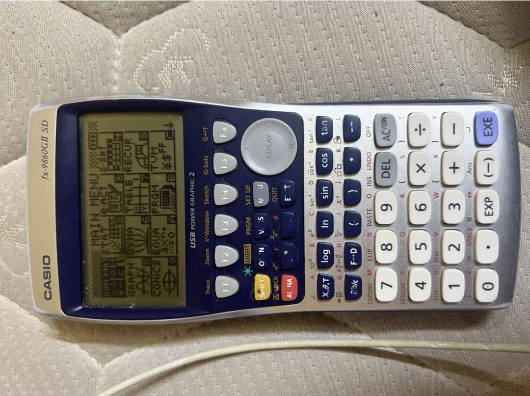 Calculatrice graphique Casio fx-9860GII SD - jamais utilisée