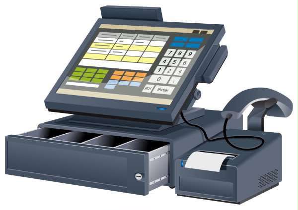 Caisse enregistreuse complète