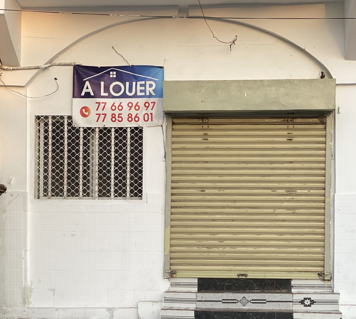 Local commercial à louer aux Salines Ouest