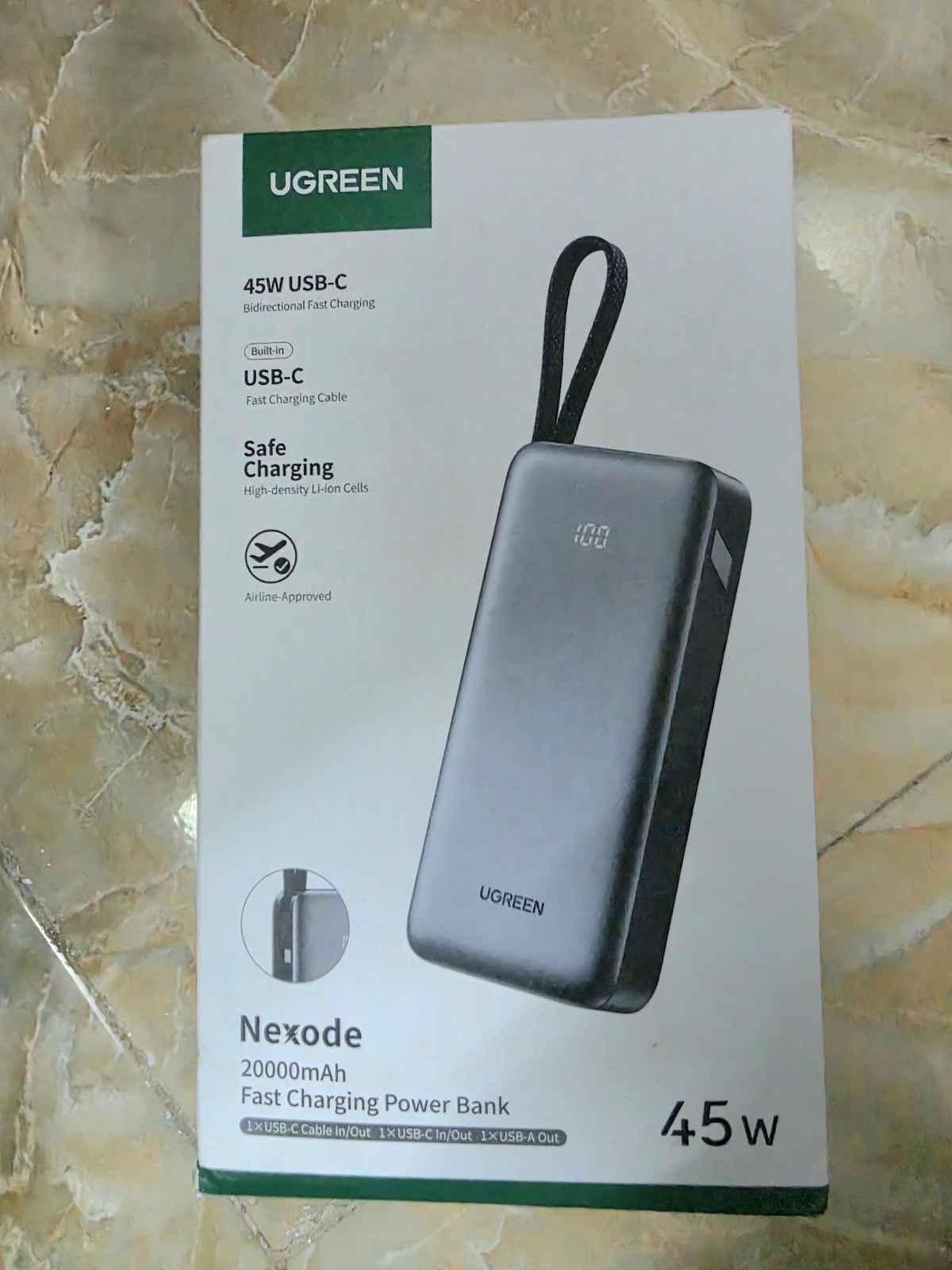 Ugreen Power bank 20 000 mAh