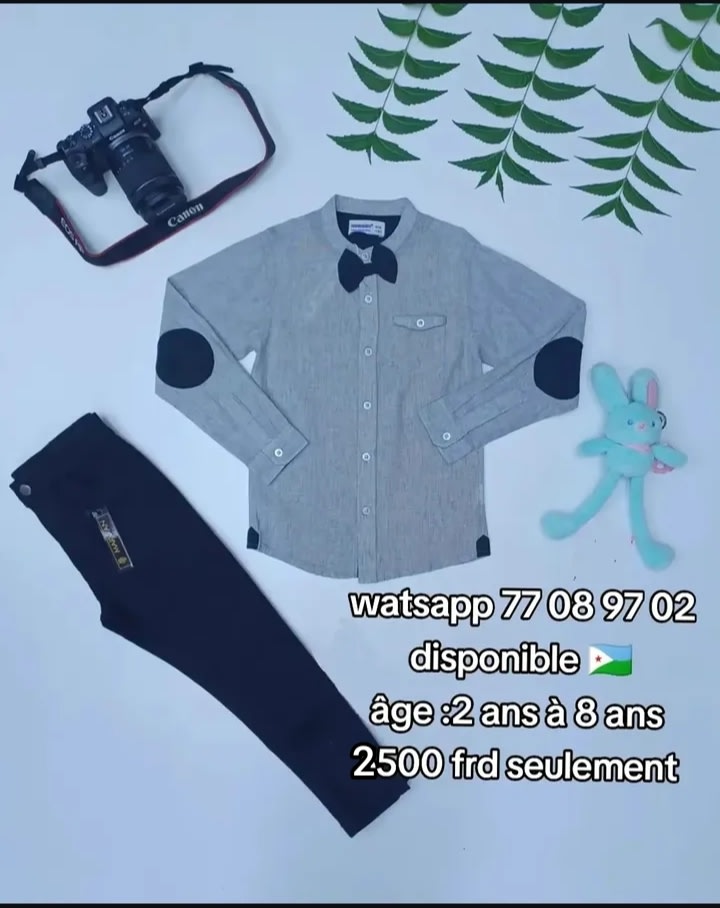 Des tenus pour enfants a vendre
