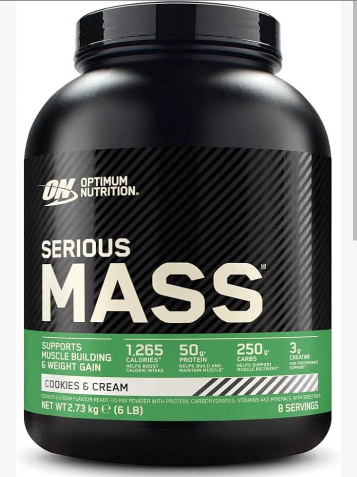 Optimum Nutrition Serious Mass 2,73kg - Cookies & Cream