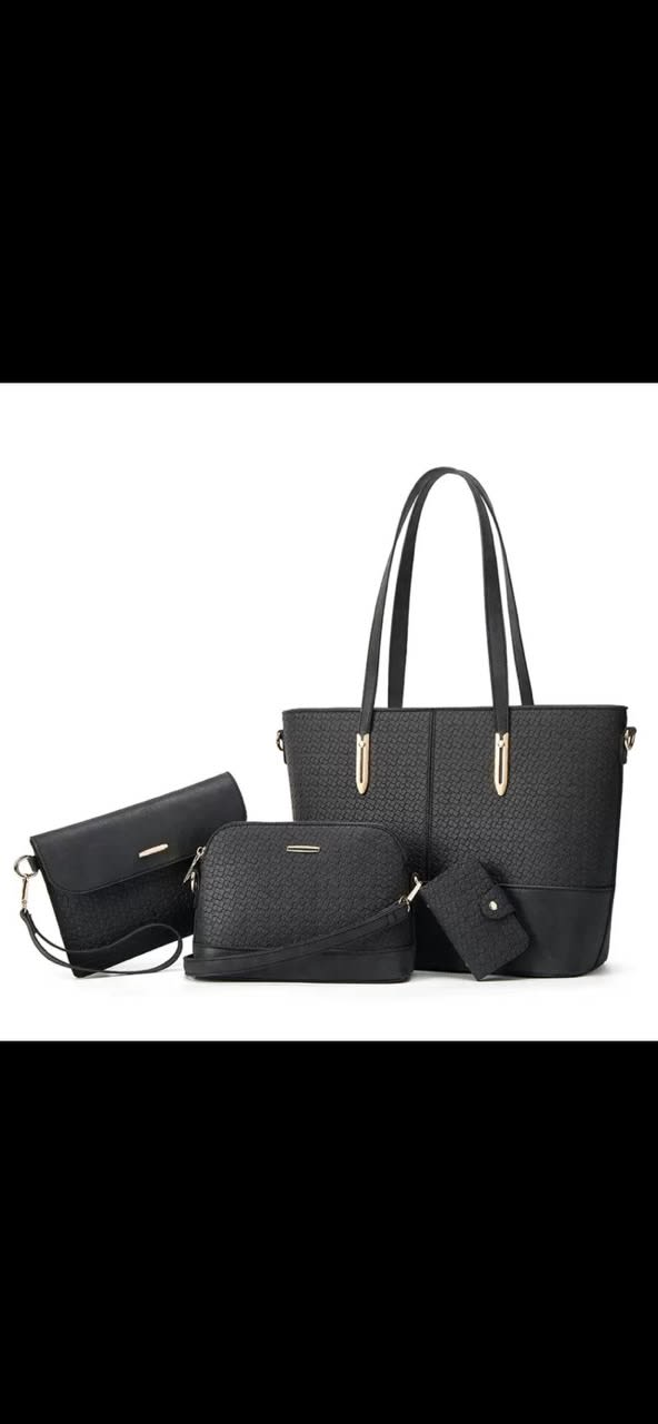 Ensemble de 4 sacs à main noirs, neuf