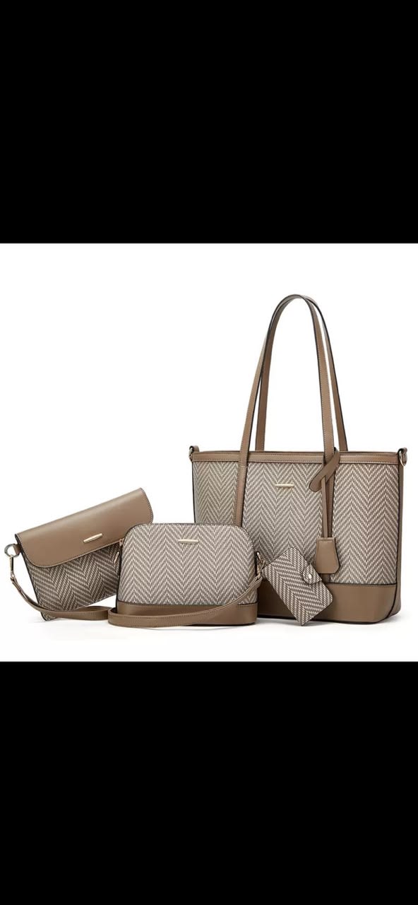 Ensemble de 4 sacs à main noirs, neuf