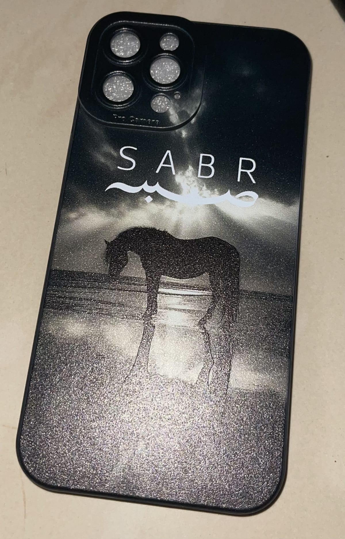 Coque iPhone 12 Pro Max design SABR cheval