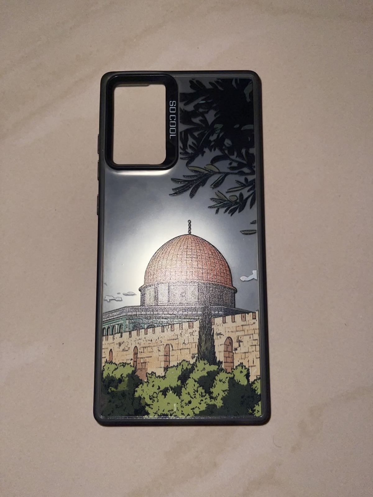 Coque Dôme du Rocher pour Samsung Note 20