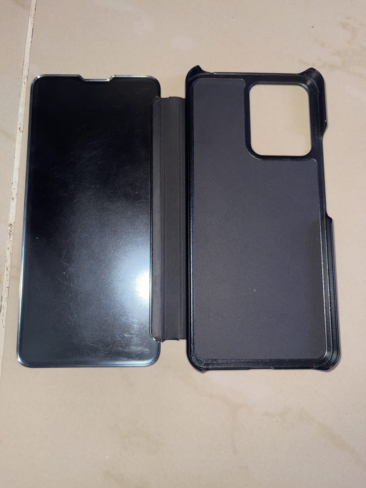 Coque à rabat noire pour Redmi 13C