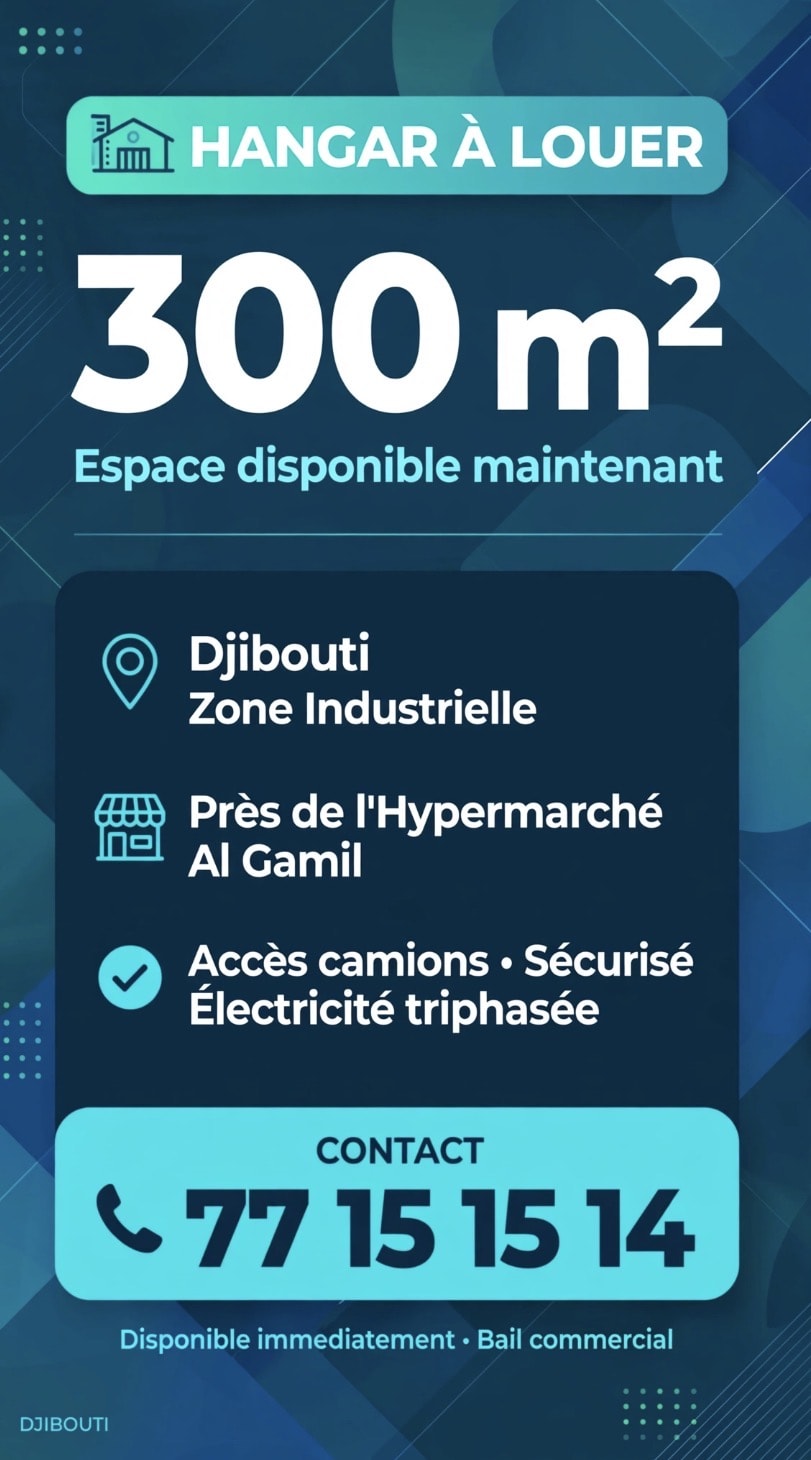 Hangar a louer 