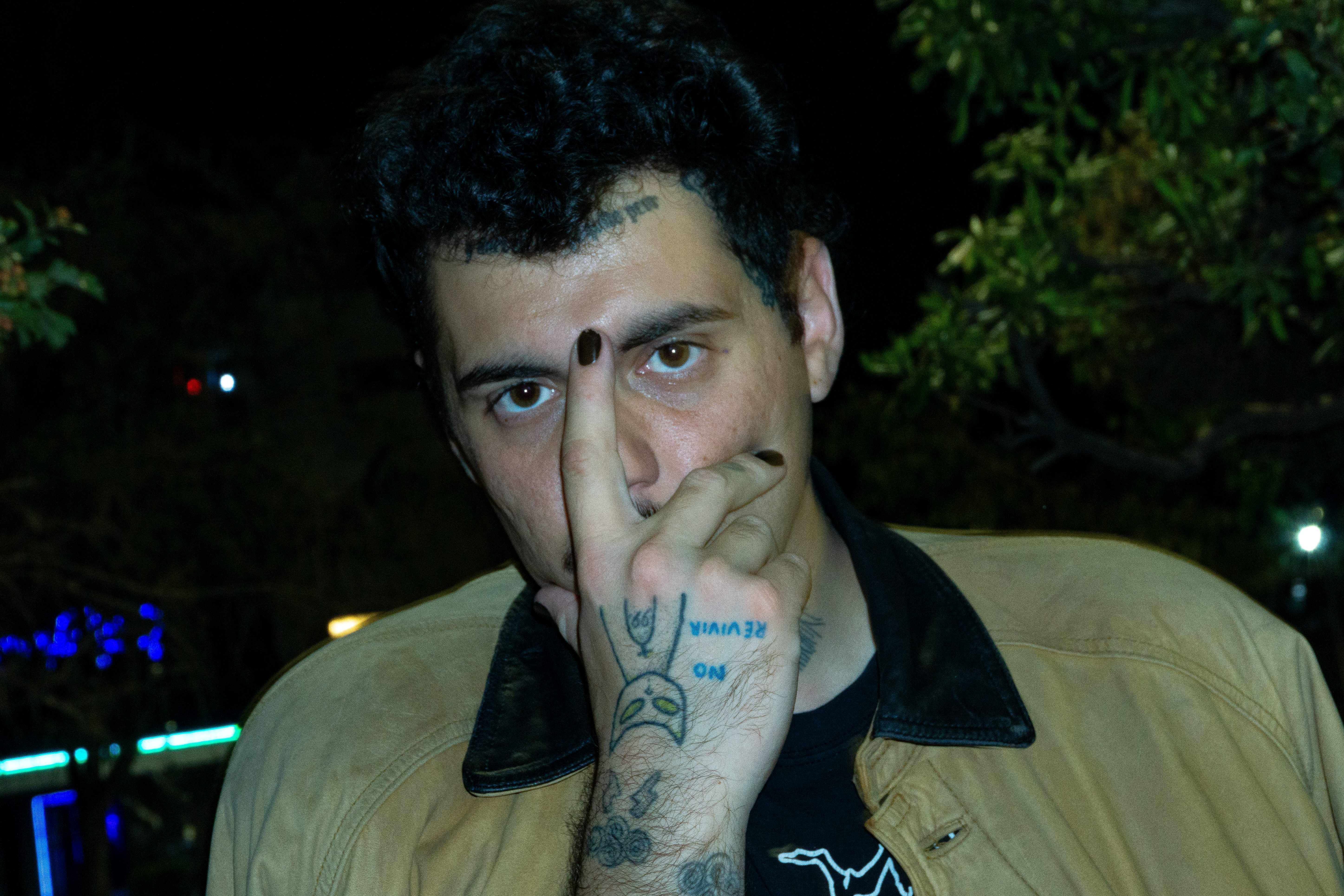 Mashine Kid en fotografía oficial de prensa para el lanzamiento de Champagne Killah