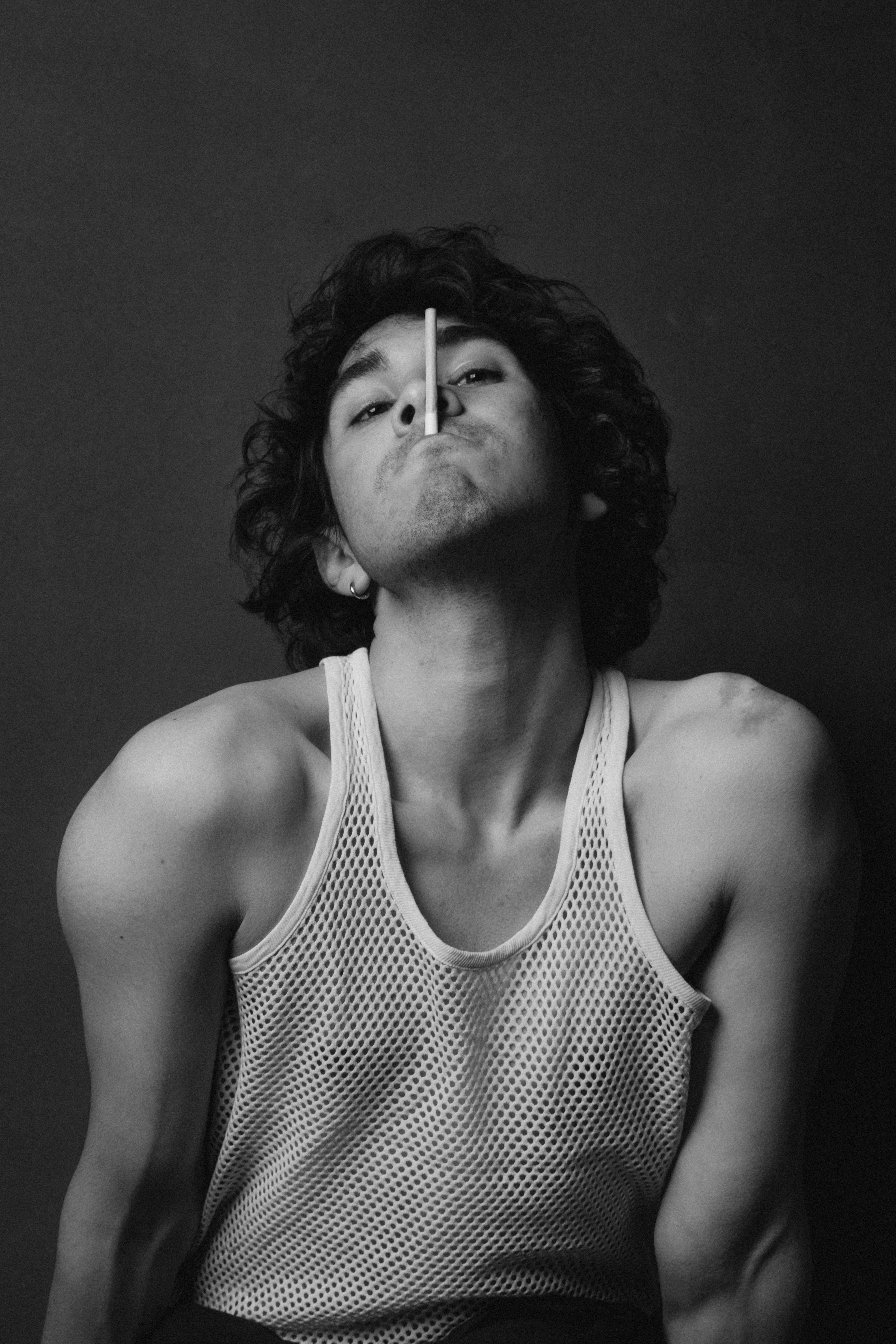 Retrato oficial en blanco y negro de Jimmy Galard