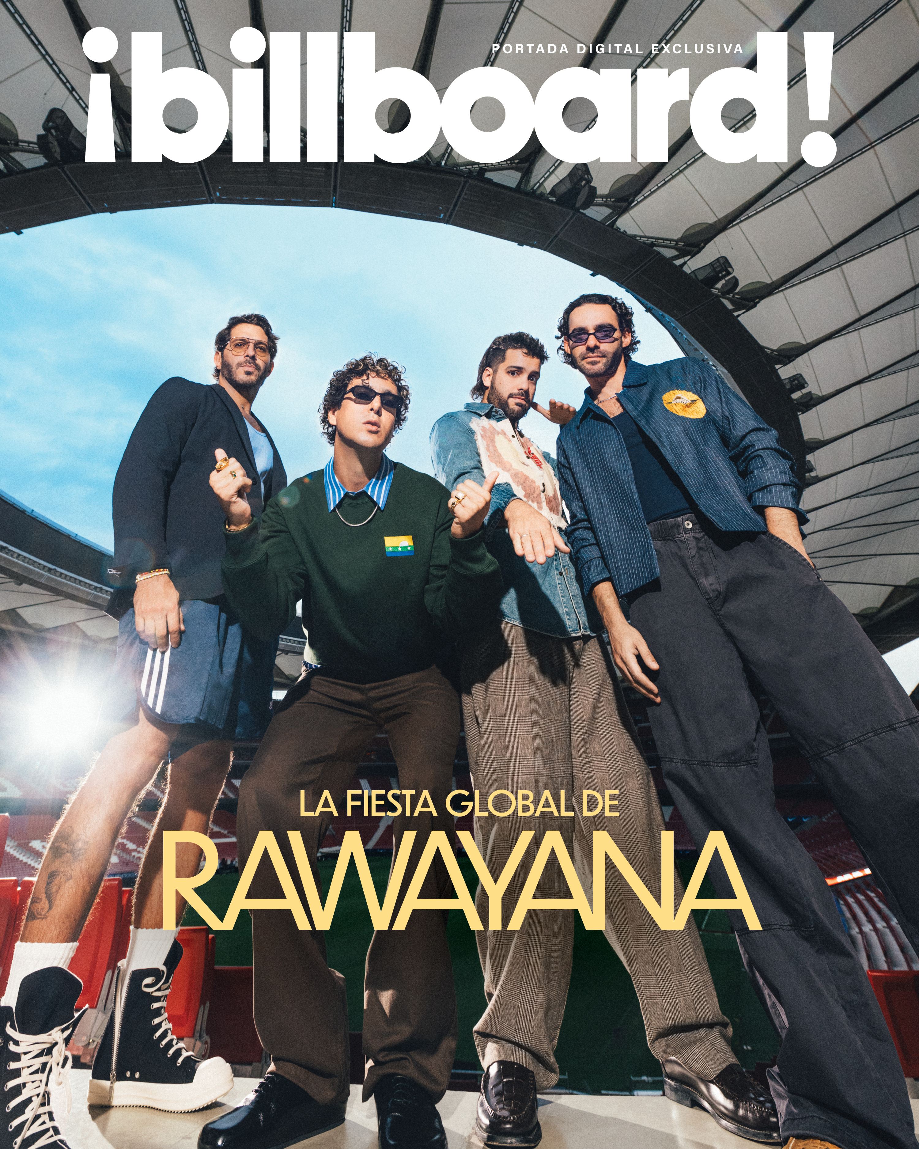 Rawayana en portada de Billboard en Español, imagen oficial de prensa