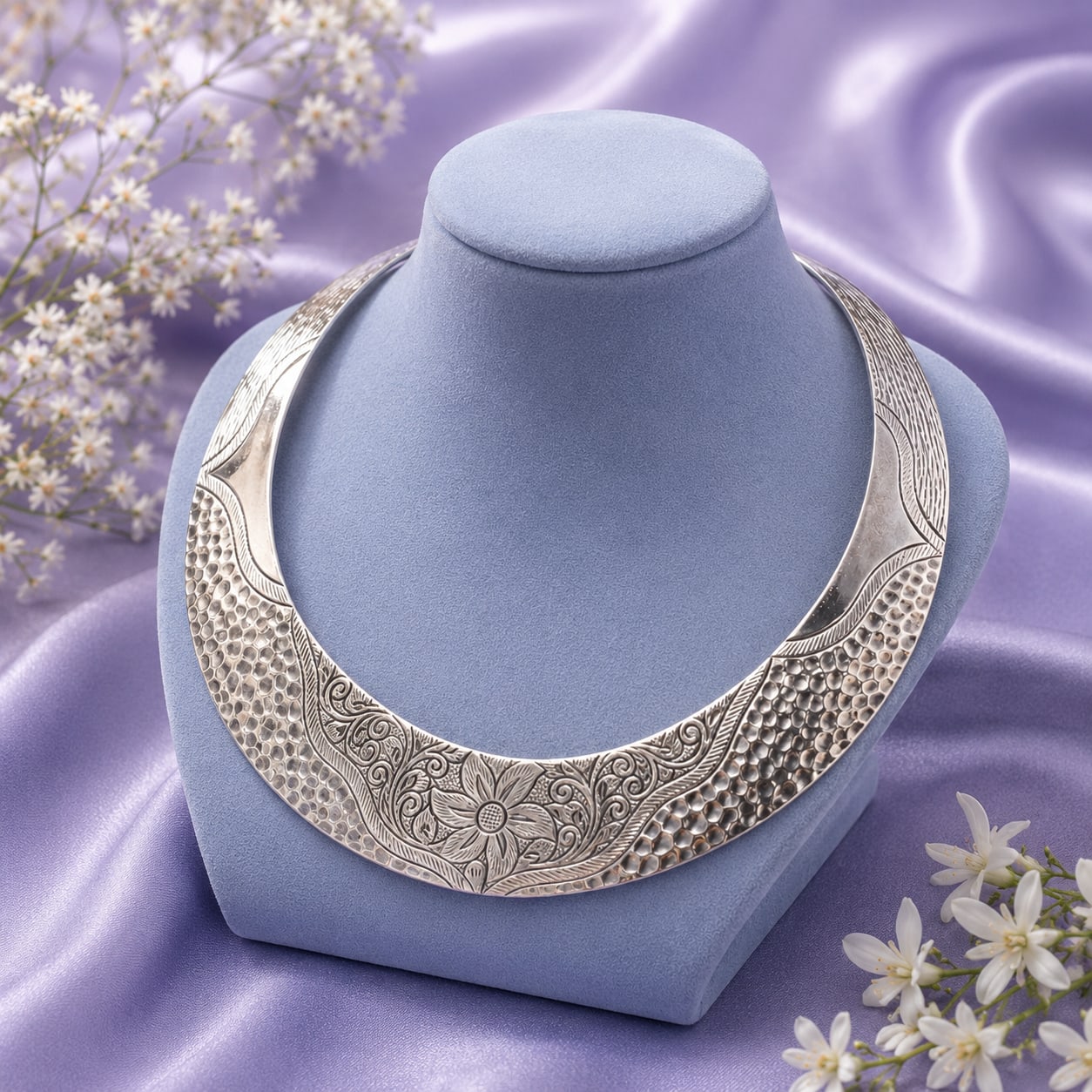 Tribal Choker Necklace, Hasli Style