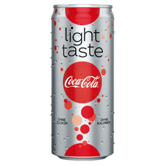 Coca-Cola light taste 0,33l (EINWEG)