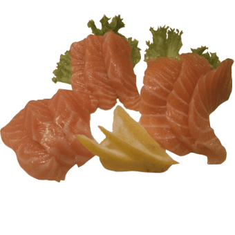 9 pieces salmon sashimi