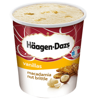 Häagen-Dazs Macadamia Nut Brittle 500ml