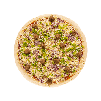 Bbq meatbal ( pizza medium )