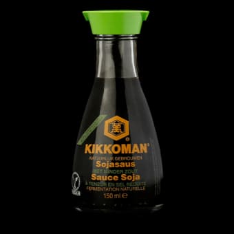 Soy sauce bottle kikkoman green