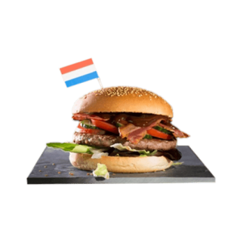 Dutch bacon burger