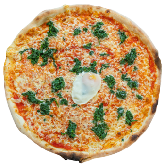 Pizza Braccio di Ferro (vegetarisch)