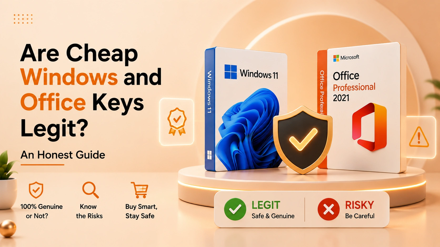 Cheap Windows and Office key legitimacy explained honestly
