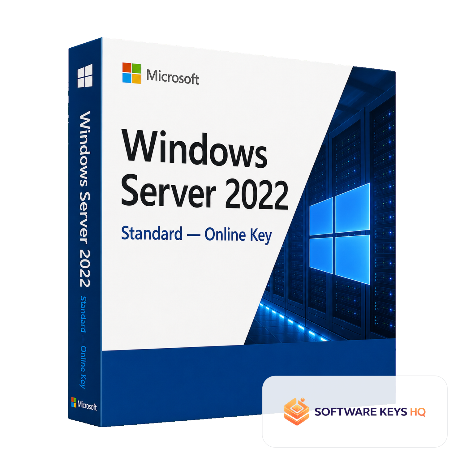 Windows Server 2022 Standard Online Key software box