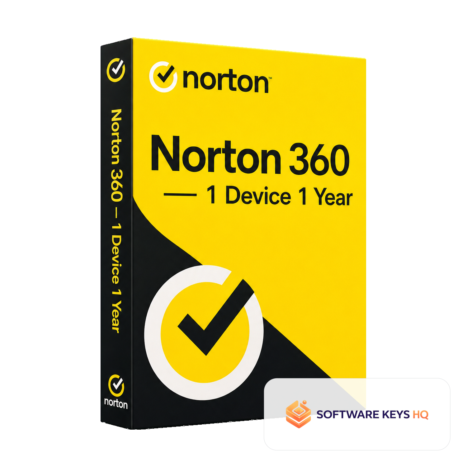 Norton 360 1 Device 1 Year software box