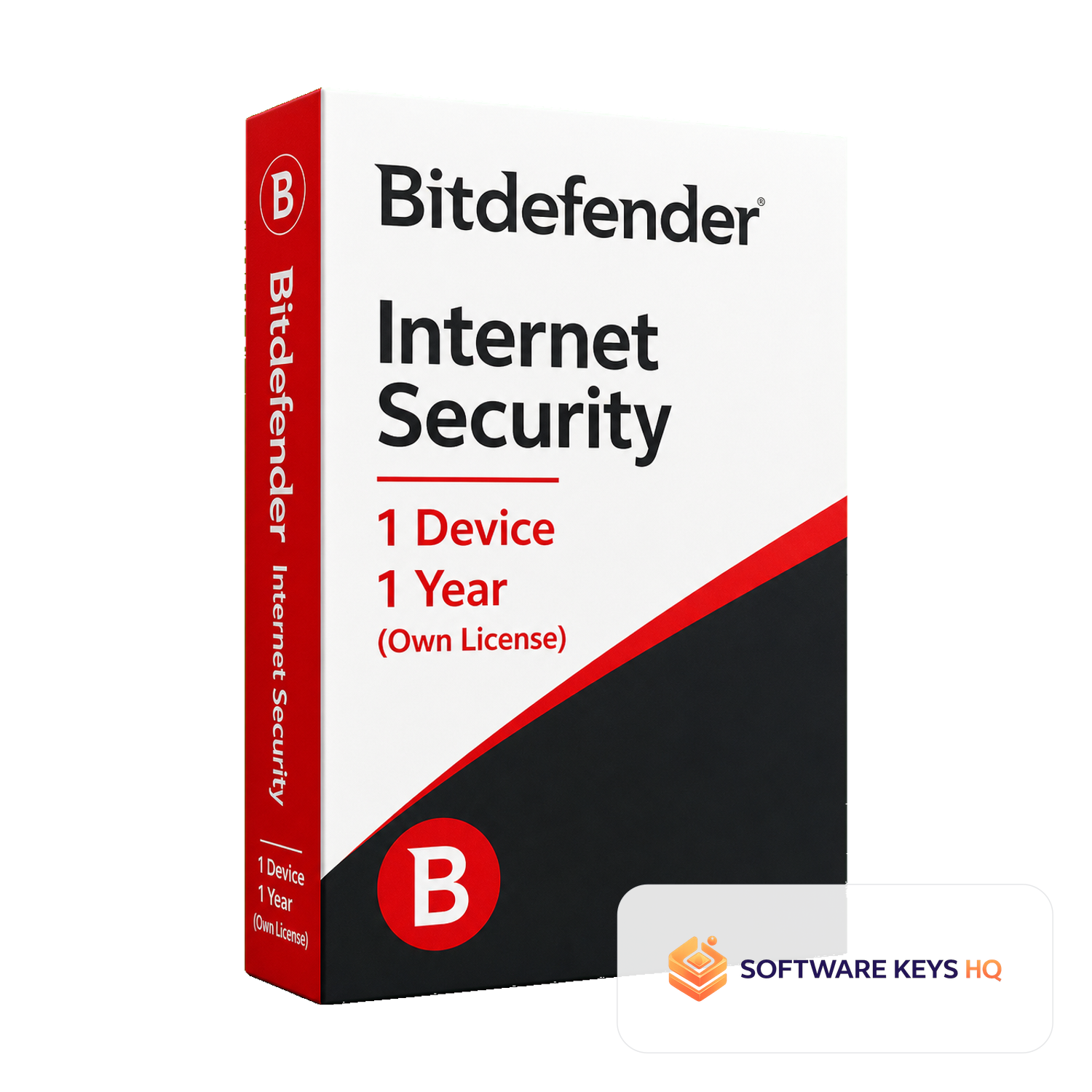Bitdefender Internet Security 1 Device 1 Year (Own License) software box