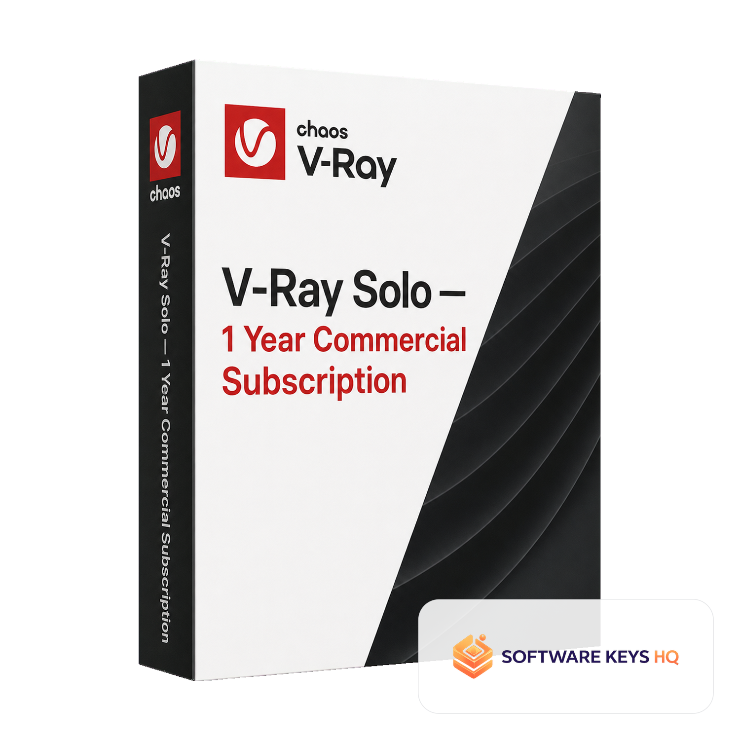V-Ray Solo 1 Year Commercial Subscription software box