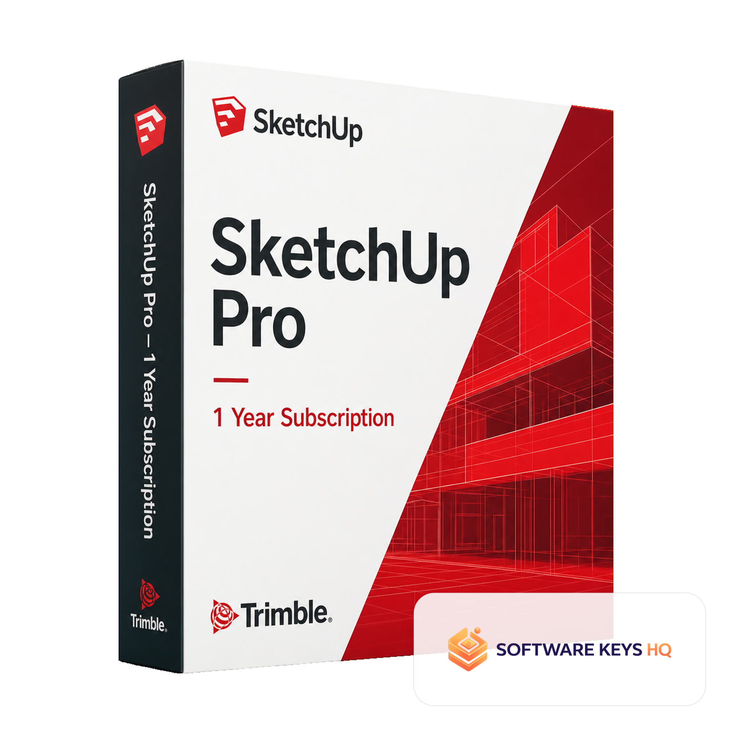 SketchUp Pro 1 Year Subscription software box