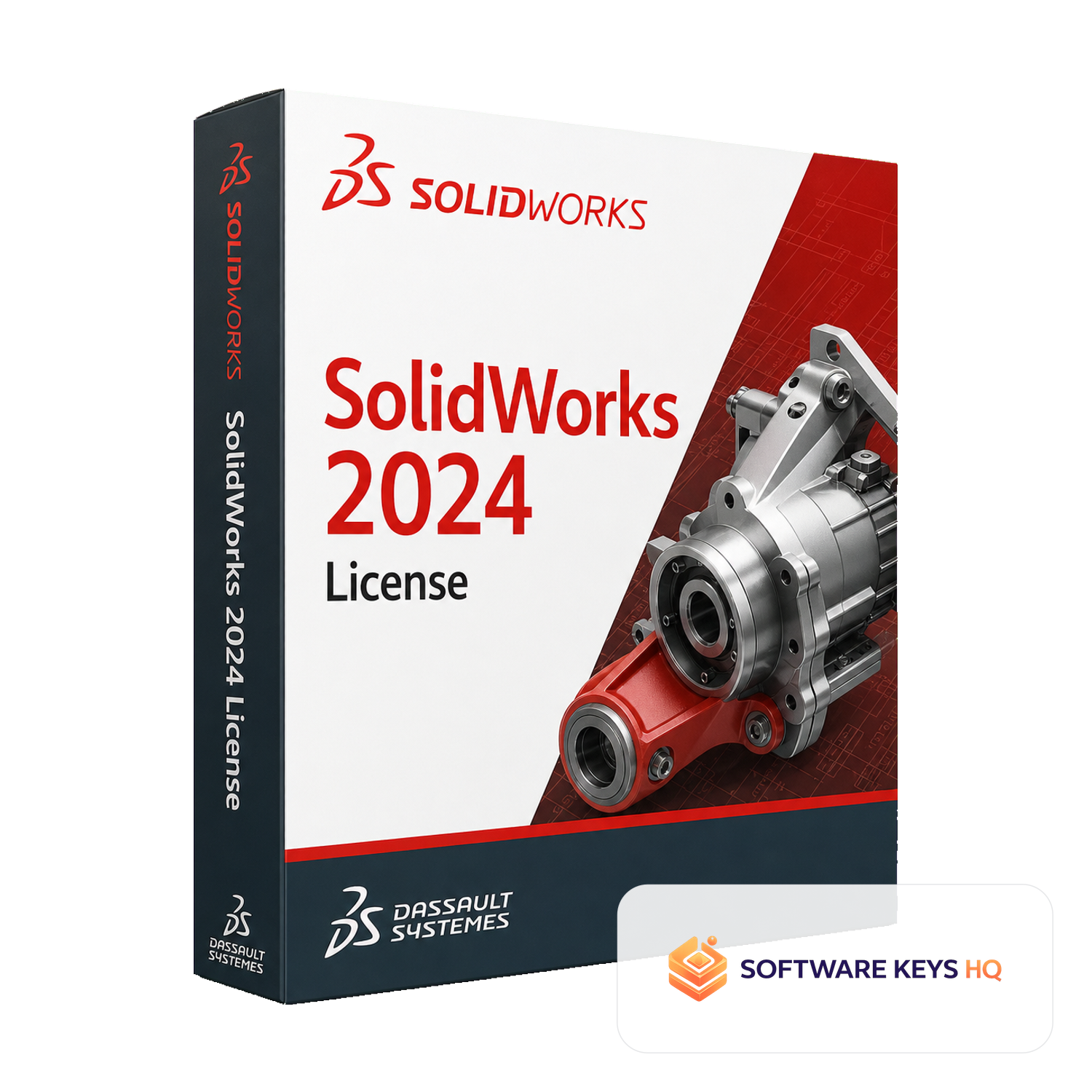 SolidWorks 2024 License software box