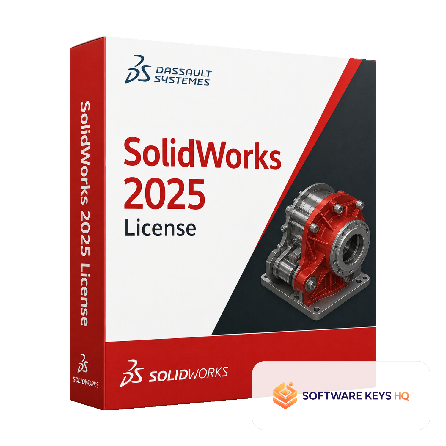 SolidWorks 2025 License software box