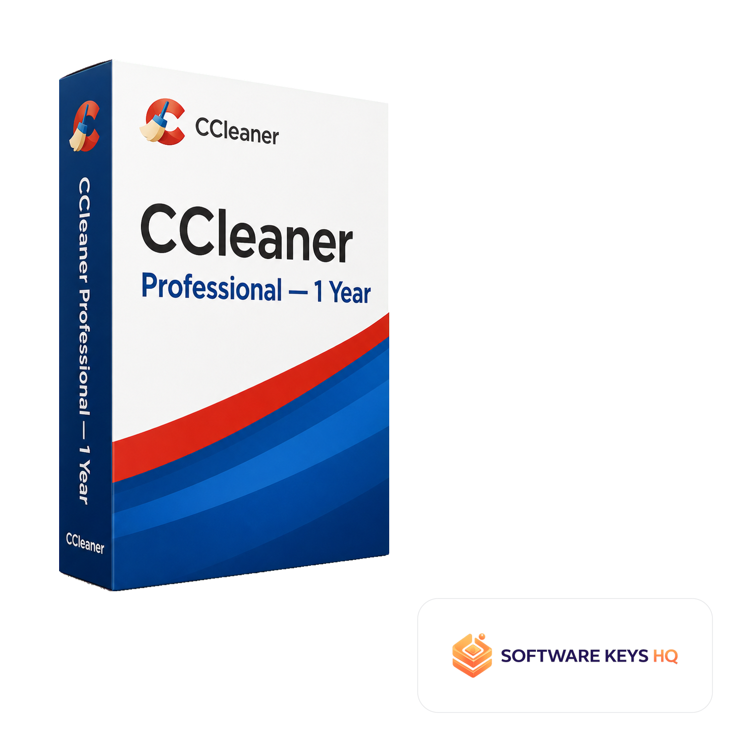 CCleaner Professional 1 Year software box