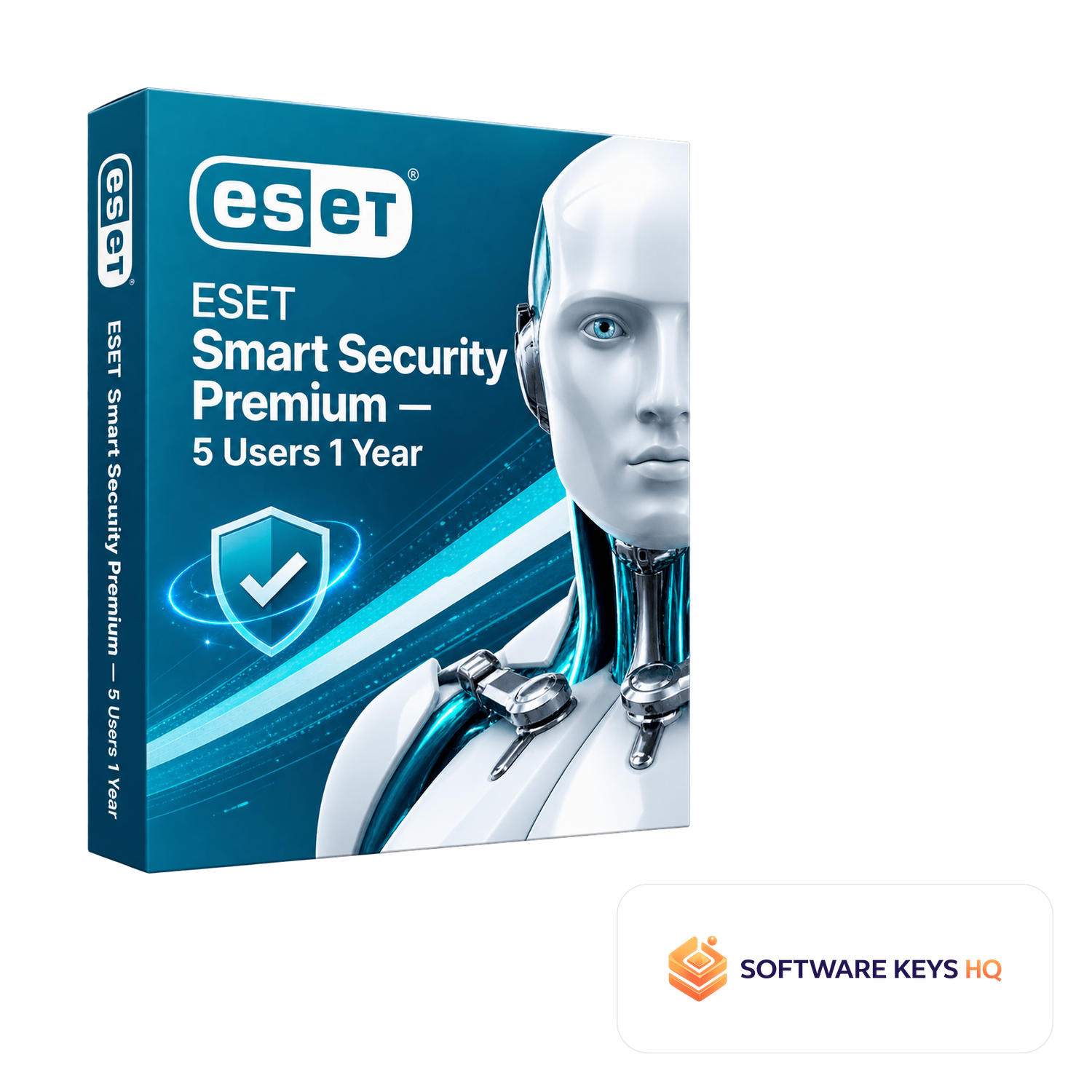 ESET Smart Security Premium 5 Users 1 Year software box