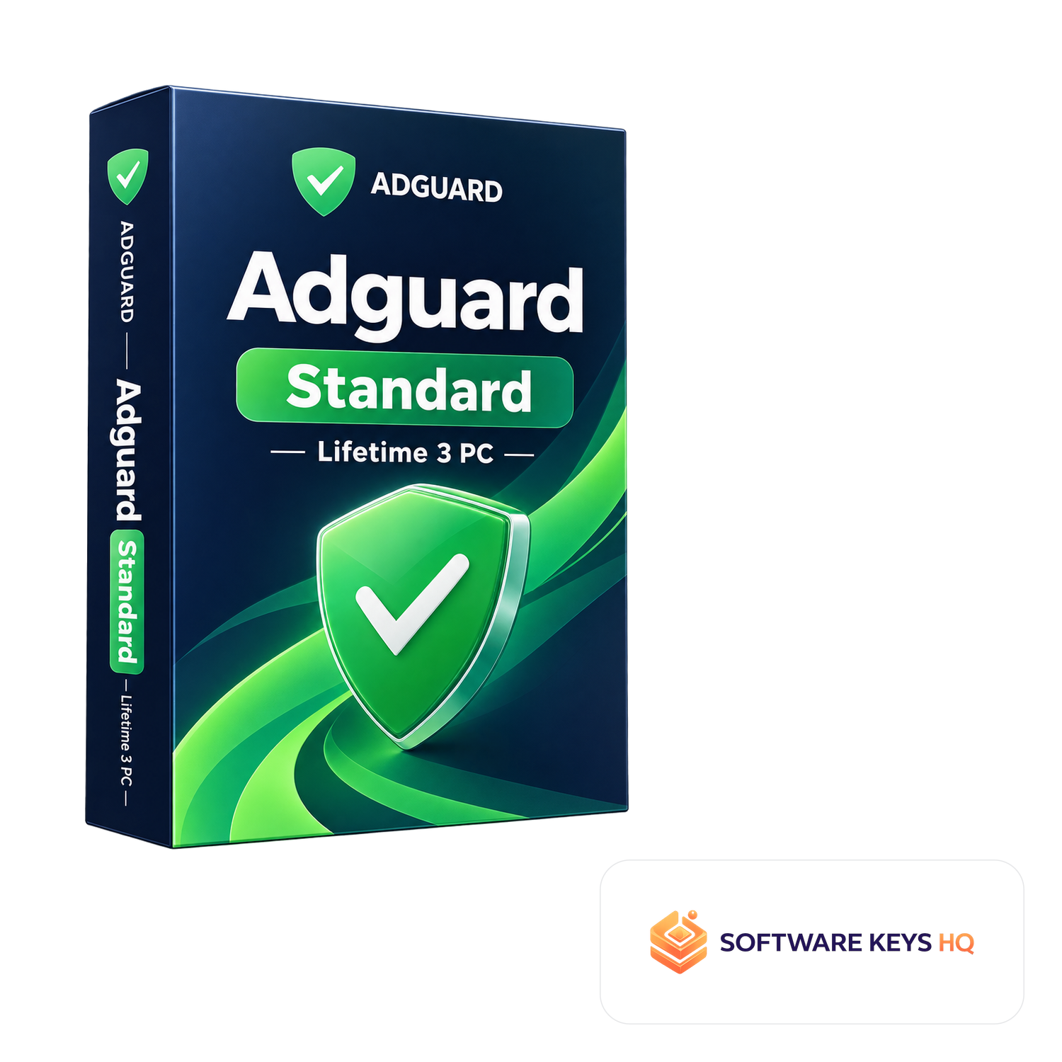 Adguard Standard Lifetime 3 PC software box