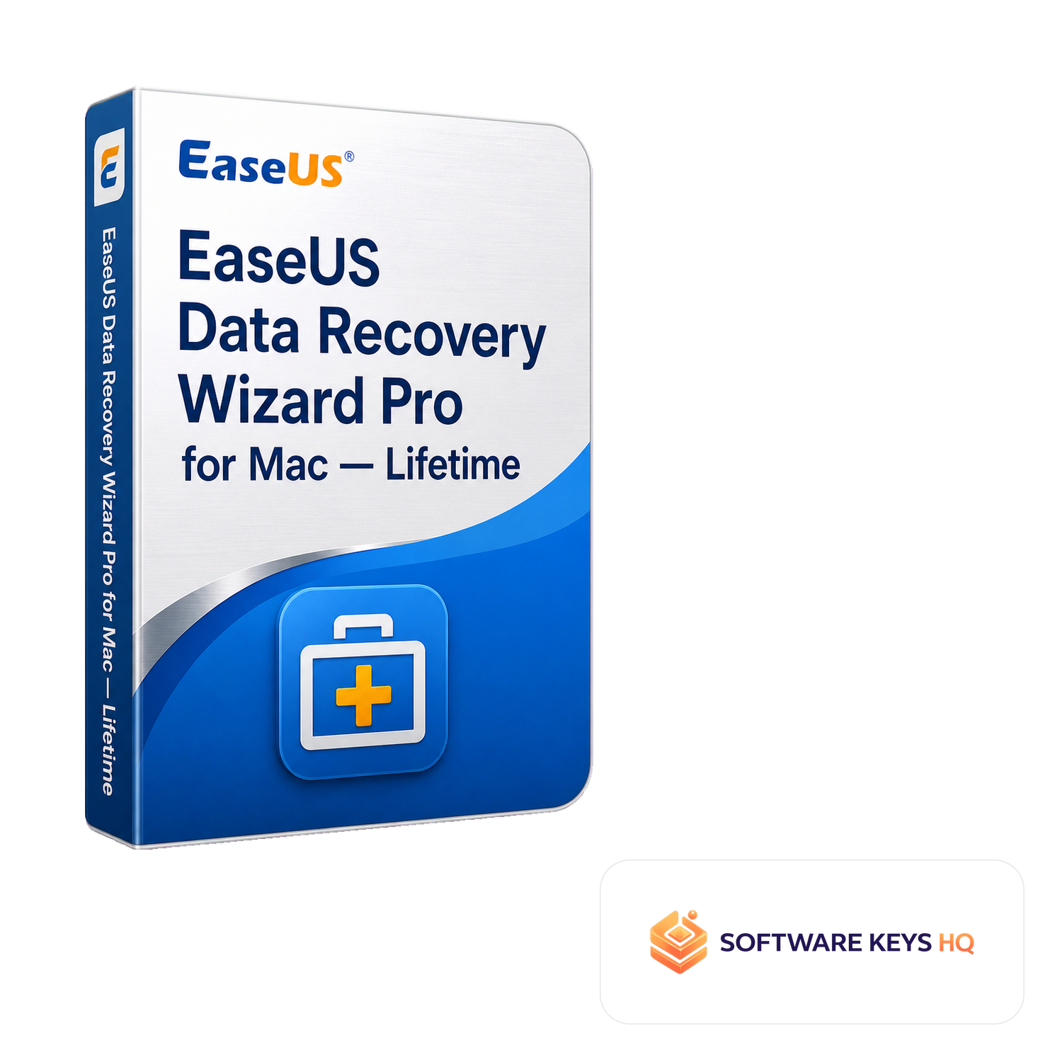 EaseUS Data Recovery Wizard Pro for Mac Lifetime software box