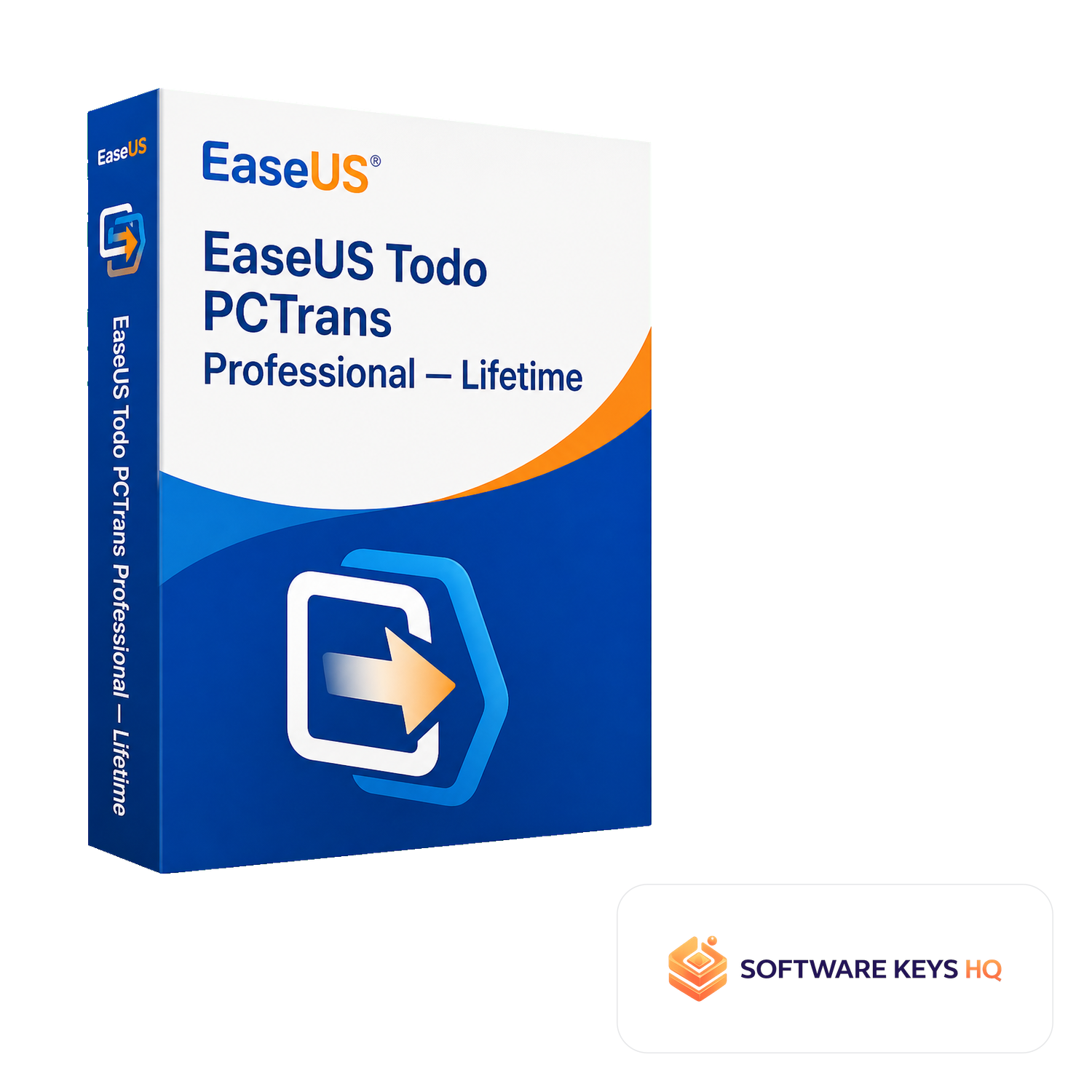 EaseUS Todo PCTrans Professional Lifetime software box