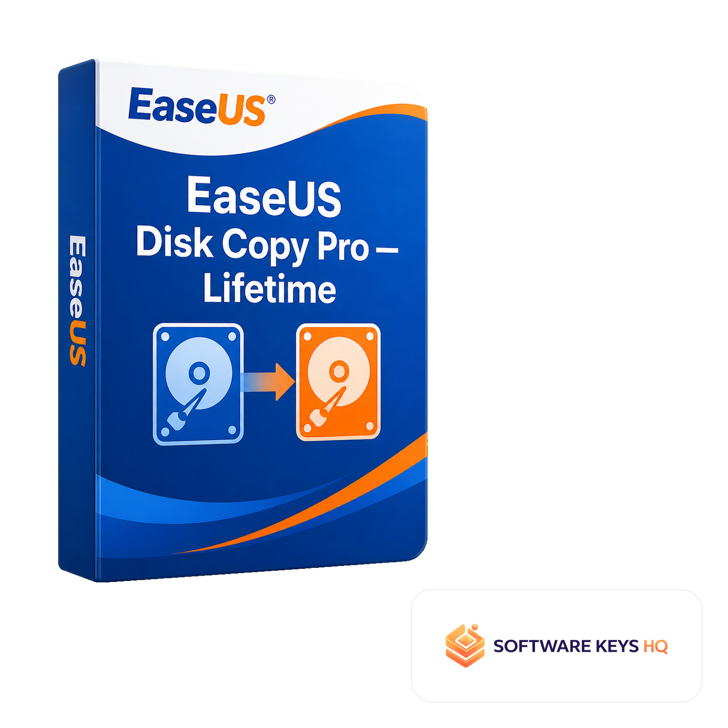 EaseUS Disk Copy Pro Lifetime software box