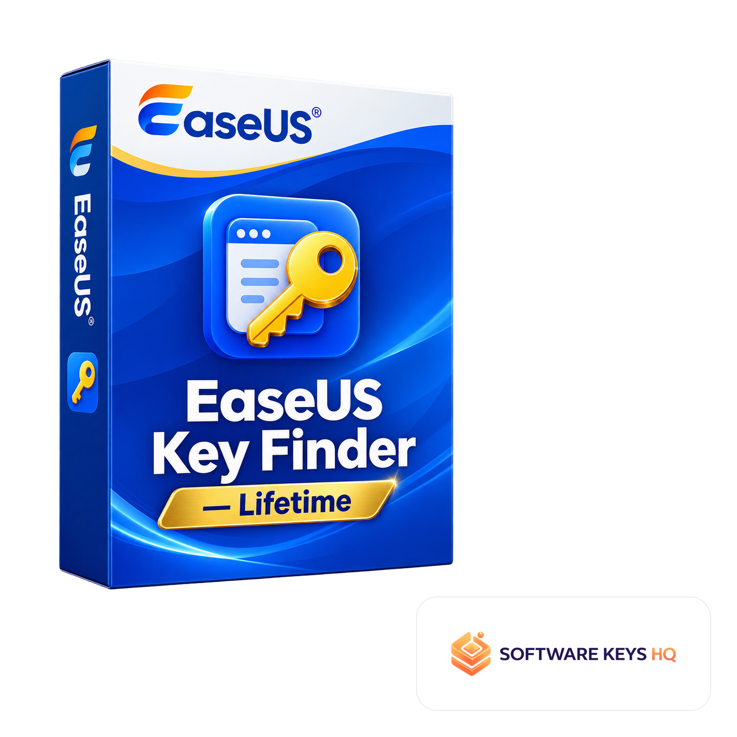 EaseUS Key Finder Lifetime software box