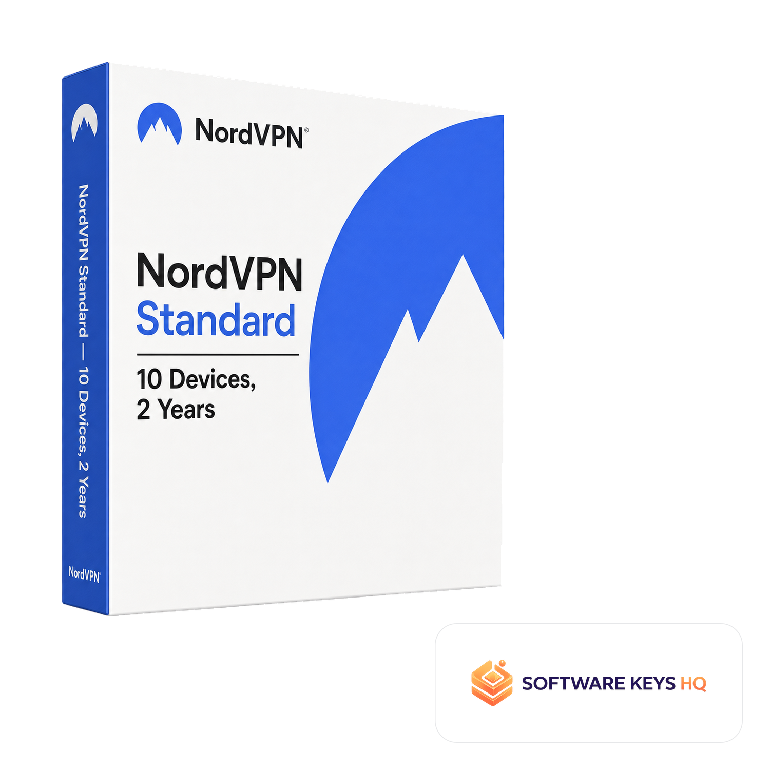 NordVPN Standard 10 Devices, 2 Years software box