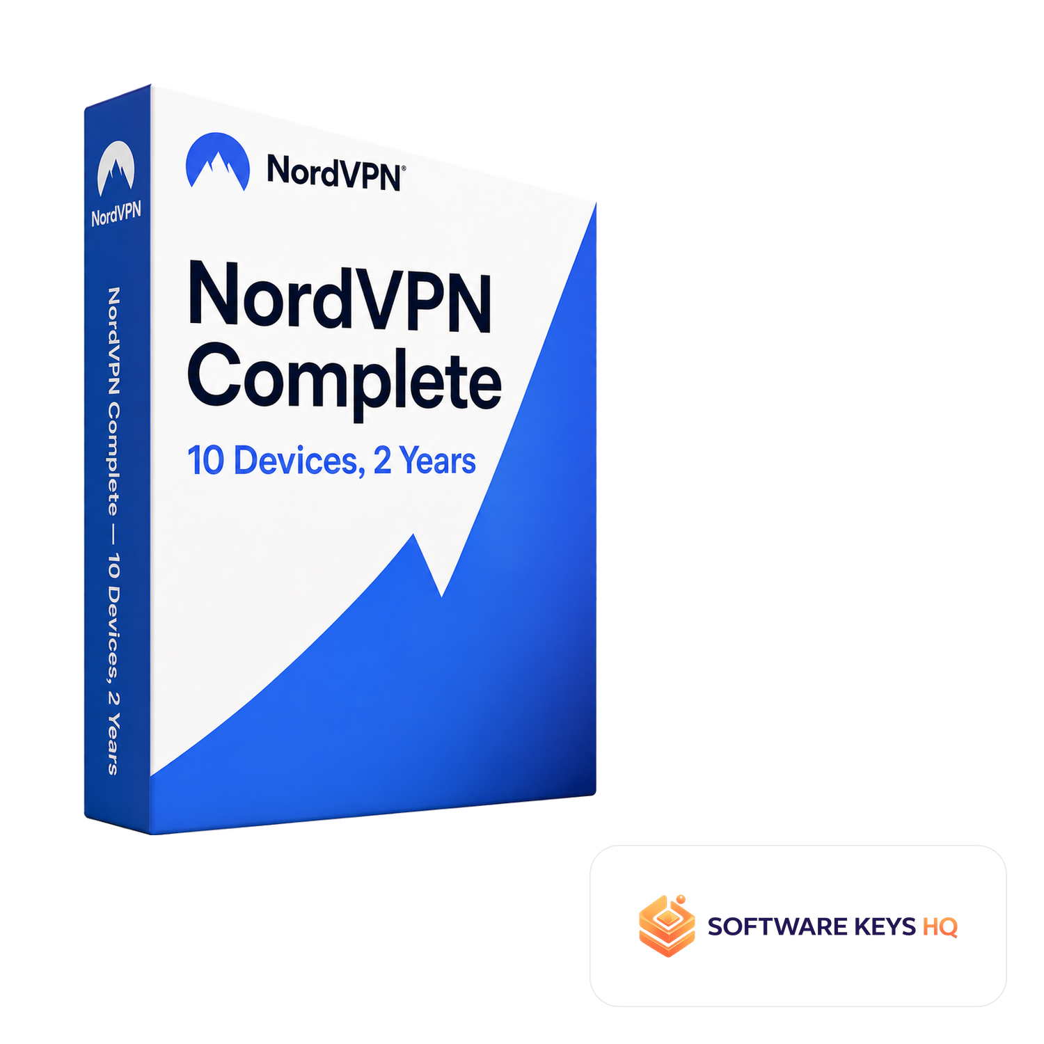 NordVPN Complete 10 Devices, 2 Years software box