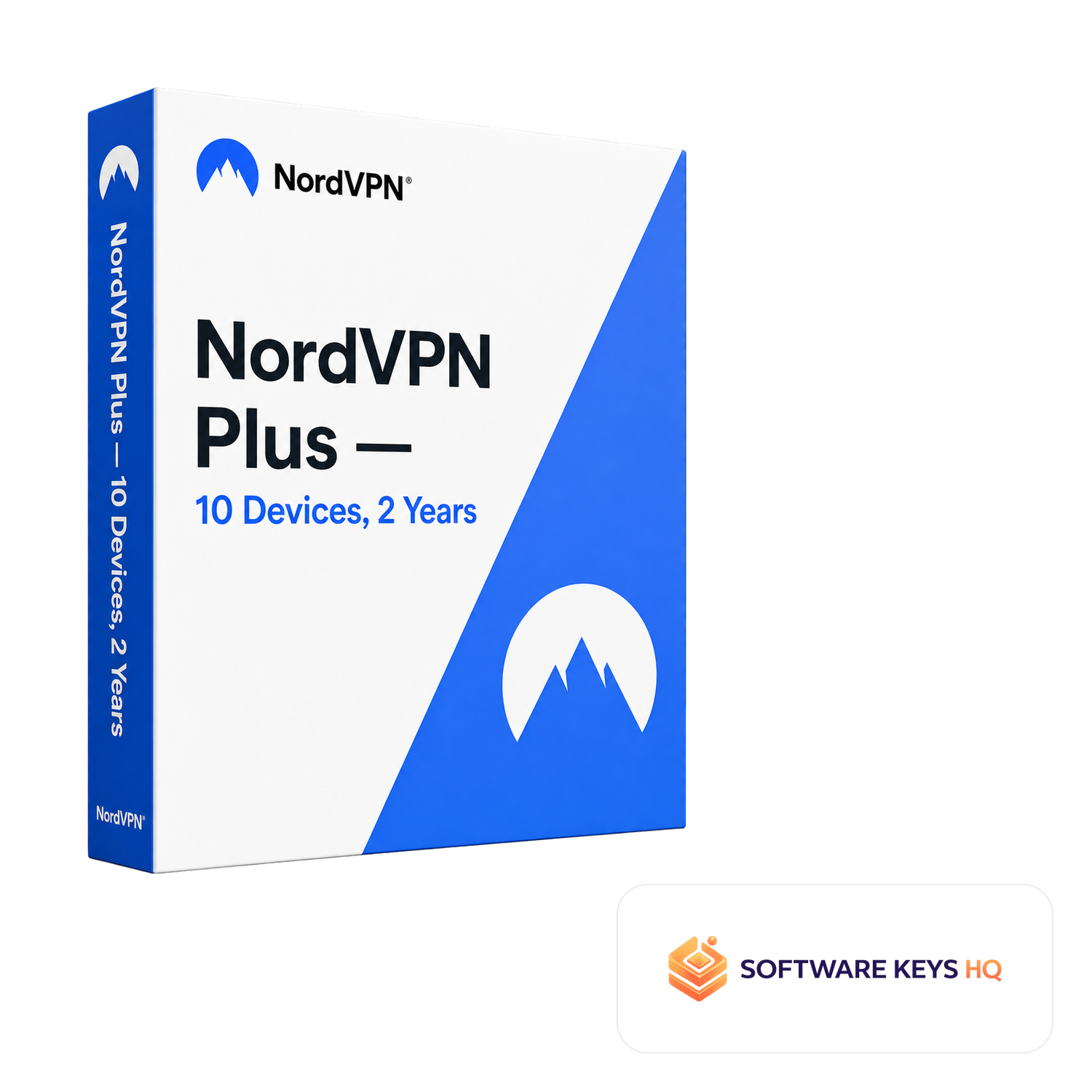 NordVPN Plus 10 Devices, 2 Years software box
