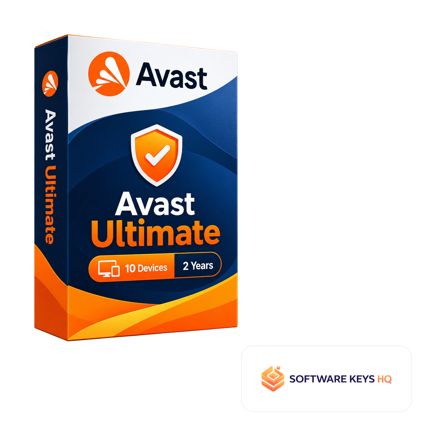 Avast Ultimate 10 Devices, 2 Years software box