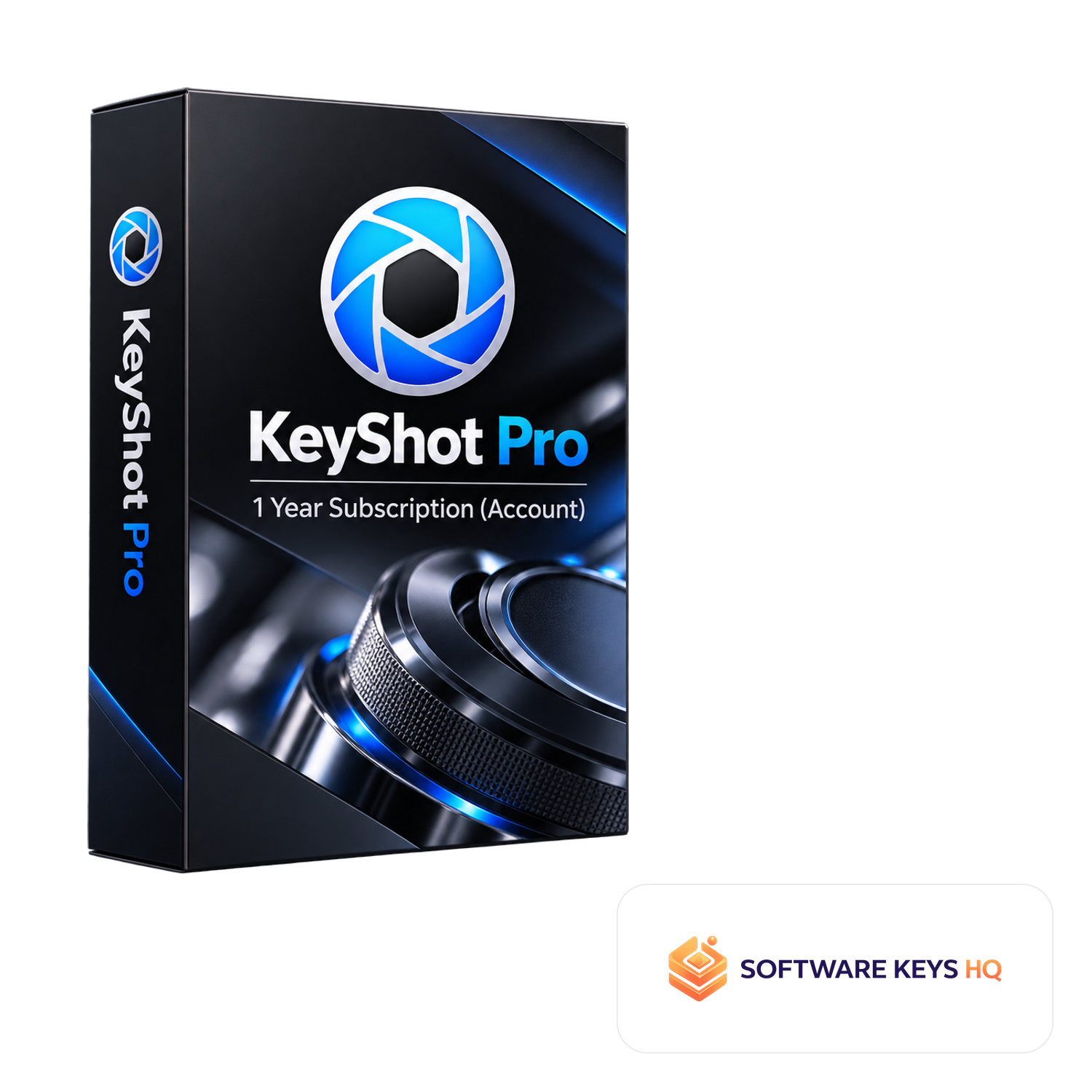 KeyShot Pro 1 Year Subscription (Account) software box