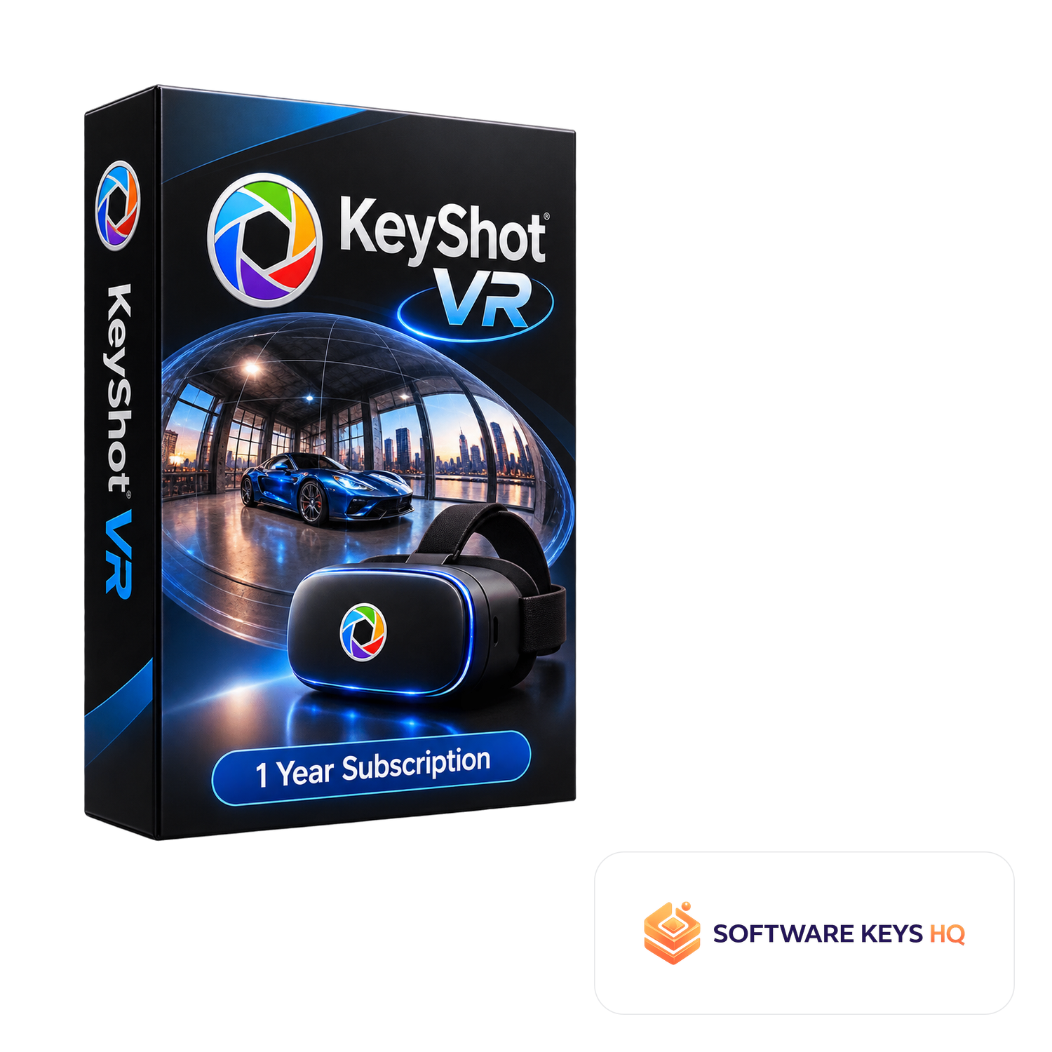 KeyShot VR 1 Year Subscription software box