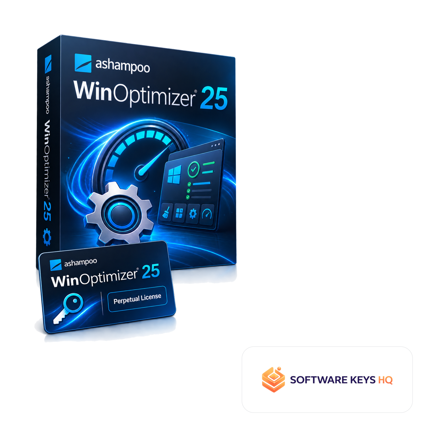 Ashampoo WinOptimizer 25 Perpetual License software box