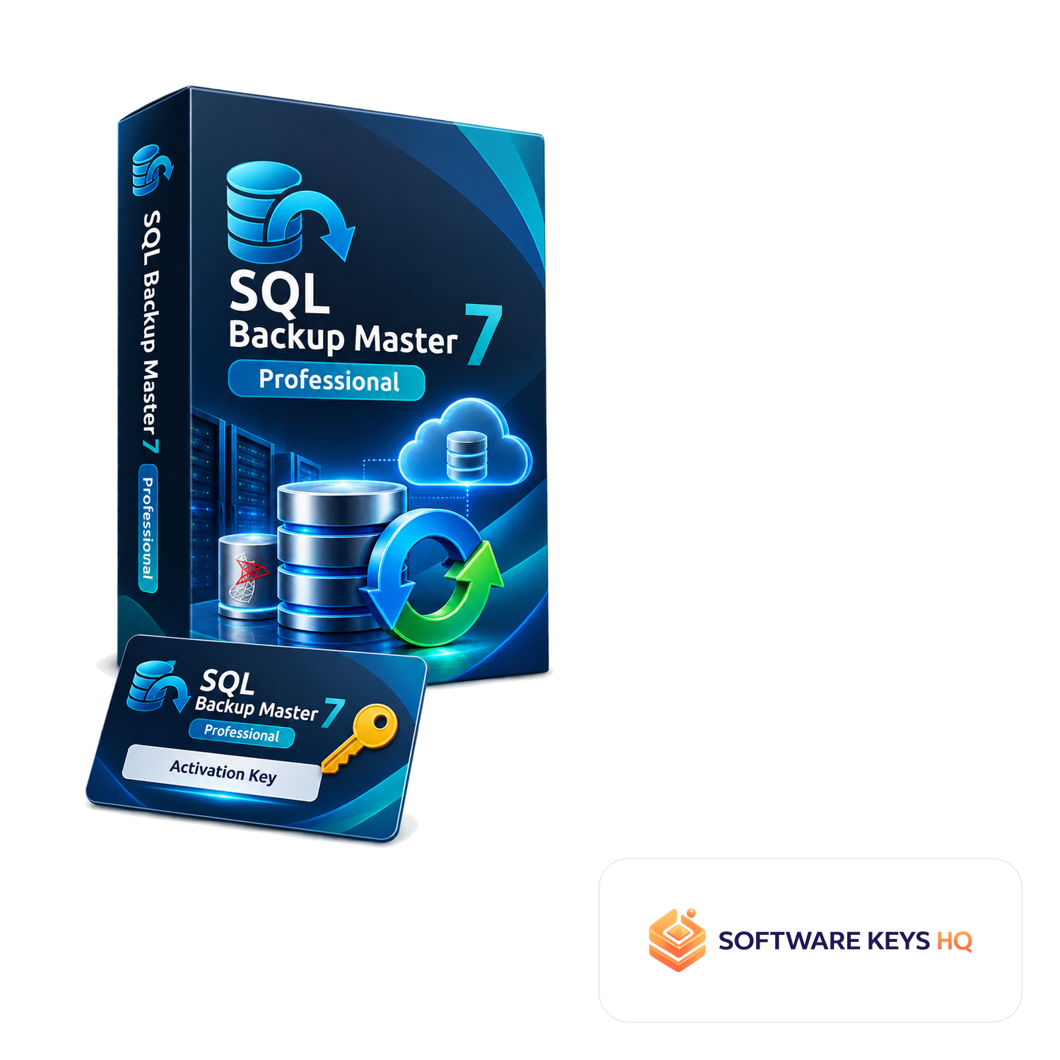 SQL Backup Master 7 Professional Activation Key software box