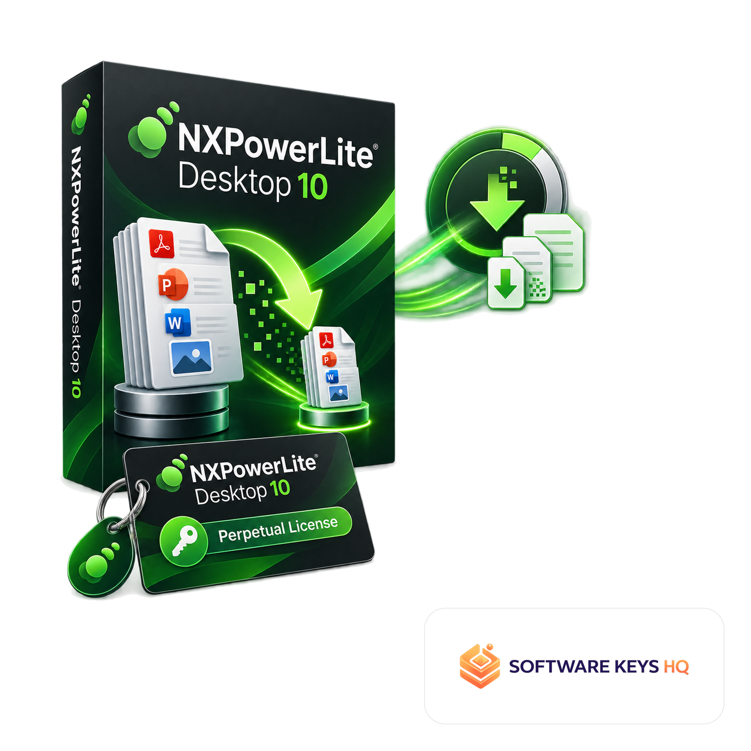 NXPowerLite Desktop 10 Perpetual License software box
