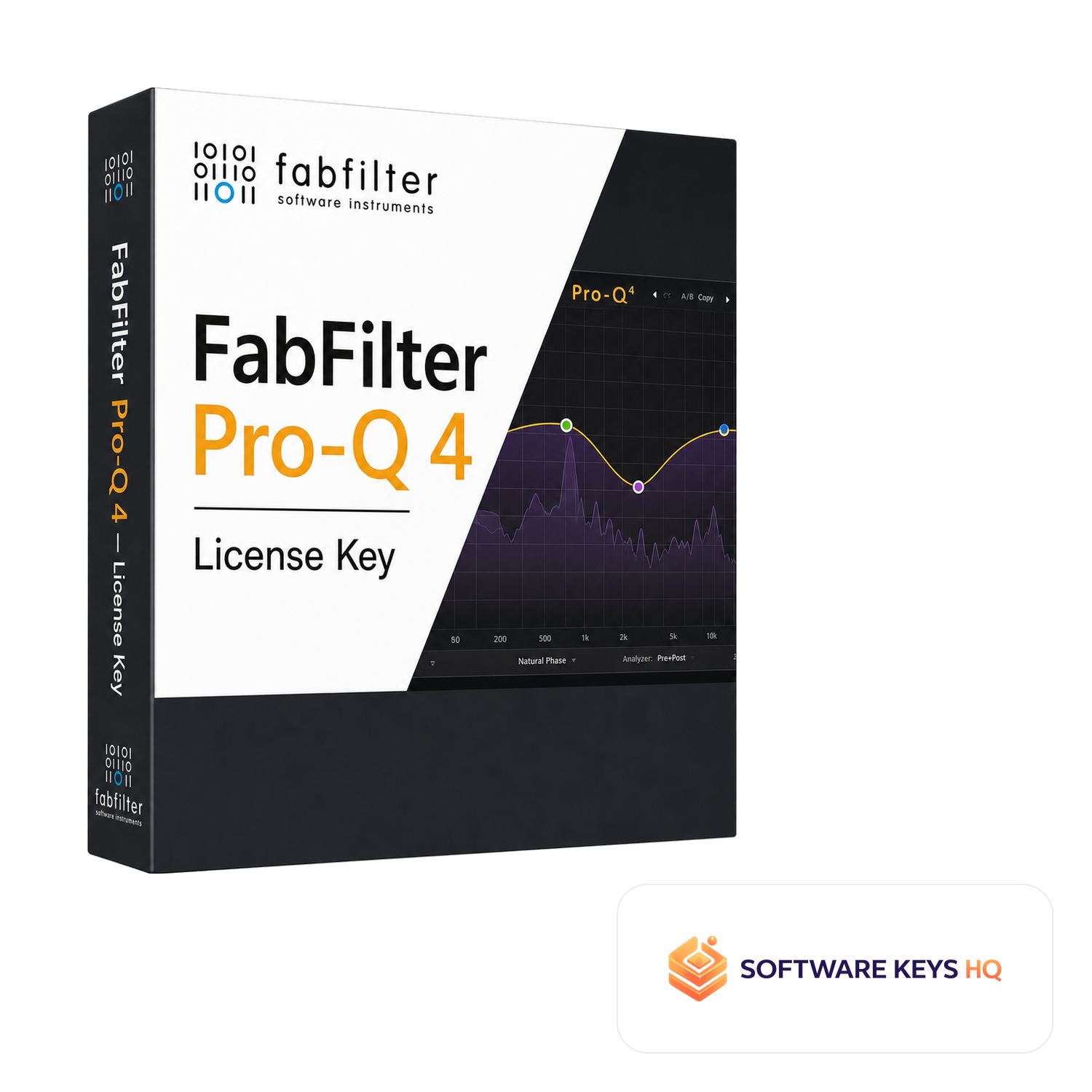 FabFilter Pro-Q 4 License Key software box